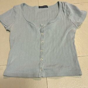 Brandy Melville  sage green top.